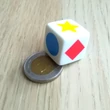 síkgeometria dobókocka – colorful shapes