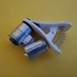 Okostelefon kamerájára csippenthető mikroszkóp tárgyak sokszoros nagyítására - Smartphone clip-on microscope