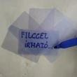 Üres, letörölhető, áttetsző plasztik műanyag kártya