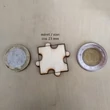 Egy puzzle-szem mérete: 23 mm – Kirakós fából – Blank jigsaw pieces