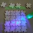 Kincsestérkép készítése üres puzzle-darabokból – Wooden jigsaw pieces
