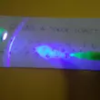 UV-tintás filctoll lámpával - „láthatatlan” titkosíráshoz, feladatötlet-adó videóval! - sárga