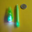 UV-tintás filctoll lámpával - „láthatatlan” titkosíráshoz, feladatötlet-adó videóval! - zöld