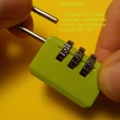 A nyitókód átállítása háromszámjegyű számzáras lakatokon – Setting up a new open code at numeric padlock