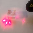 Lézersugár visszaverődése prizmakockáról – Kísérlet; optika; fénytörés – Light refraction experiment