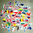 A világ országai és zászlói 50 db-os készlet – World countries and flags map building