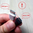 A kétféle típusú töltőfej Android telefonokhoz – Difference between micro USB and type-C – mobiltöltő kábel átalakító adapter