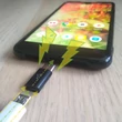 Töltsd az USB-C-s telefonod micro-USB kábellel! – Csatlakozófej átalakító adapter micro-USB bemenet type-C kimenet – Charge cable plug converter micro-USB female type-C male – black