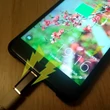 Adapter a mobiltöltő kábelének csatlakozófeje átalakításához (iPhone-hoz is!) – micro-USB bemenet, type-C kimenet, fekete
