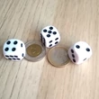Hagyományos dobókocka 16 mm-es élhosszal – Társasjátékokhoz és tanórai játékos feladatokhoz – Classic dot dice