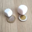 16 mm-es (átlagos méretű) és 20 mm-es akril fehér dobókockák – Nyelvtanításhoz – Történetmeséléshez (storytelling dice)