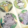 2.5 cm-es átmérő – 1 inch diameter stickers – Gyűjtögethető matricák – Piros pontot helyettesítő matricák