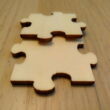 Éleik jól illeszkednek egymáshoz – Kirakós készítéséhez ideális – Wooden puzzle pieces