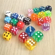 Társasjátékhoz dobókockacsomag különböző színekben – Dice set pack