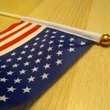 A rúd hossza: 30 cm - USA zászló - Angoltanítás - tanterem díszítése - Flag of the USA for English teaching - American culture - classroom - kitchen decoration - cooking