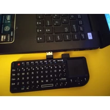Vezeték nélküli, akkus minibillentyűzet egérpaddal, lézerrel - irányítsd távolról a tantermi gépet!