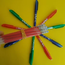 Kiradírozható toll dolgozatjavításhoz - piros utántöltő betét (több színben!)