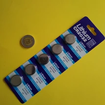 Gombelemek 3V, több változat (1616, 2016, 2025, 2032) - projektor távirányítójába, LED diódákhoz, mérlegbe... - CR2032, 1 db