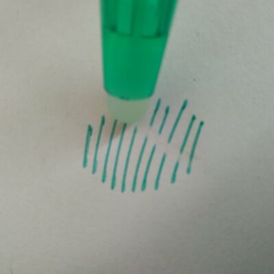 Kiradírozható toll dolgozatjavításhoz - zöld (több színben!)