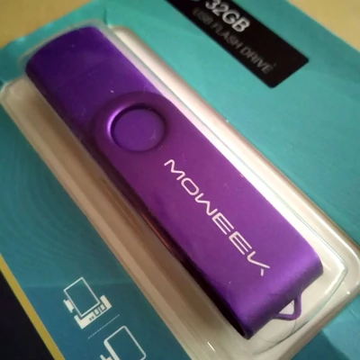 Kétvégű pendrive – telefonhoz is használhatod! – 32 GB, lila, micro USB csatlakozóval